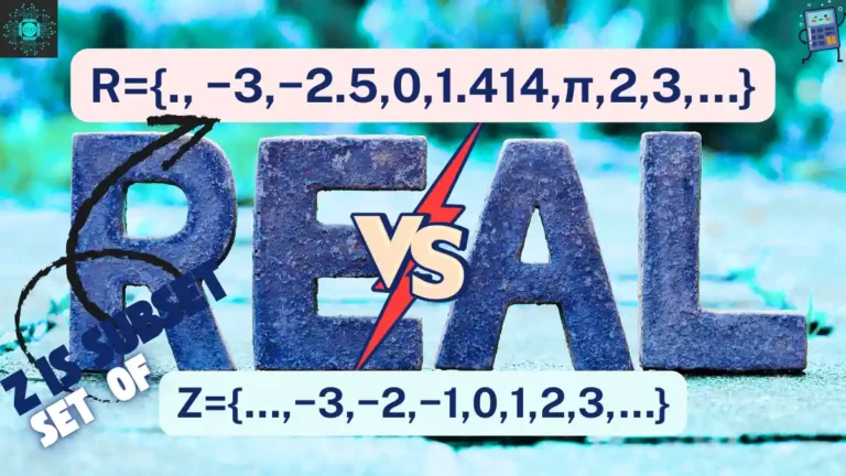 INTEGER VS REAL NUMBER